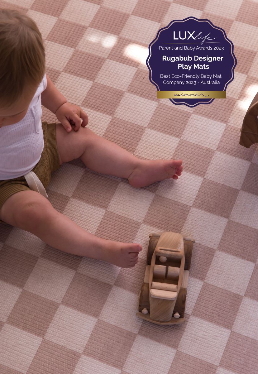 Rugabub has been awarded the best foam padded luxe baby playmates in Australia