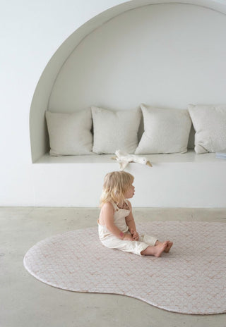 Neutral Baby Play Mats with Road Tracks