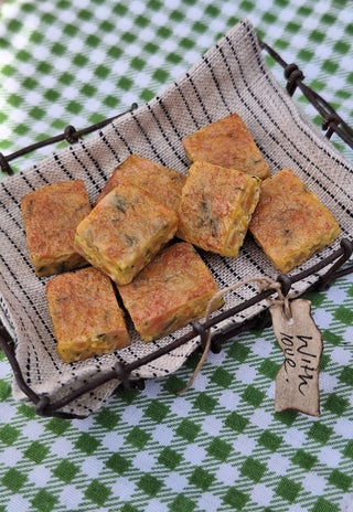 Pre-Order Miniature Zucchini Slices on Wooden Board |  Rugaroo × Ratatouille Miniatures