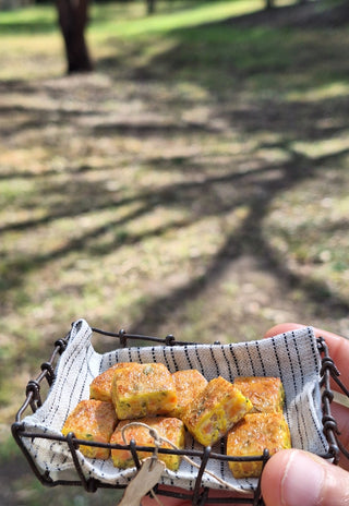 Pre-Order Miniature Zucchini Slices on Wooden Board |  Rugaroo × Ratatouille Miniatures
