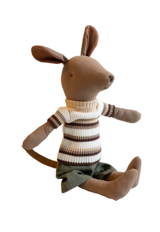 My First Mate, Jack | Large Kangaroo Doll (Cotton Australian Plush Toy)