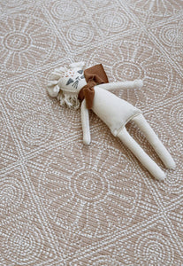 the best neutral stylish baby playmats that look like designer rugs