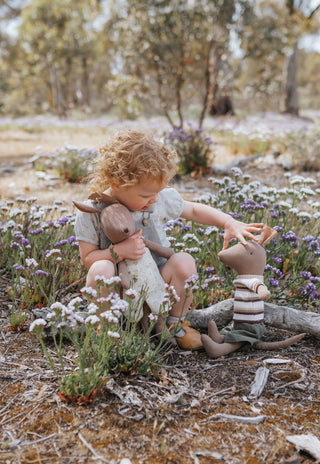 My First Mate, Jack | Large Kangaroo Doll (Cotton Australian Plush Toy)
