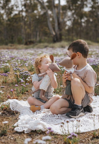 My First Mate, Jack | Large Kangaroo Doll (Cotton Australian Plush Toy)