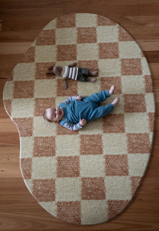 Large Retro Round Phoenix / Laila Puddle Play Mat