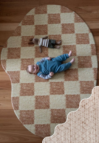 Large Retro Round Phoenix / Laila Puddle Play Mat