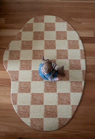 Large Retro Round Phoenix / Laila Puddle Play Mat