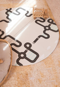 Round Indigo / Little Trooper Play Mat