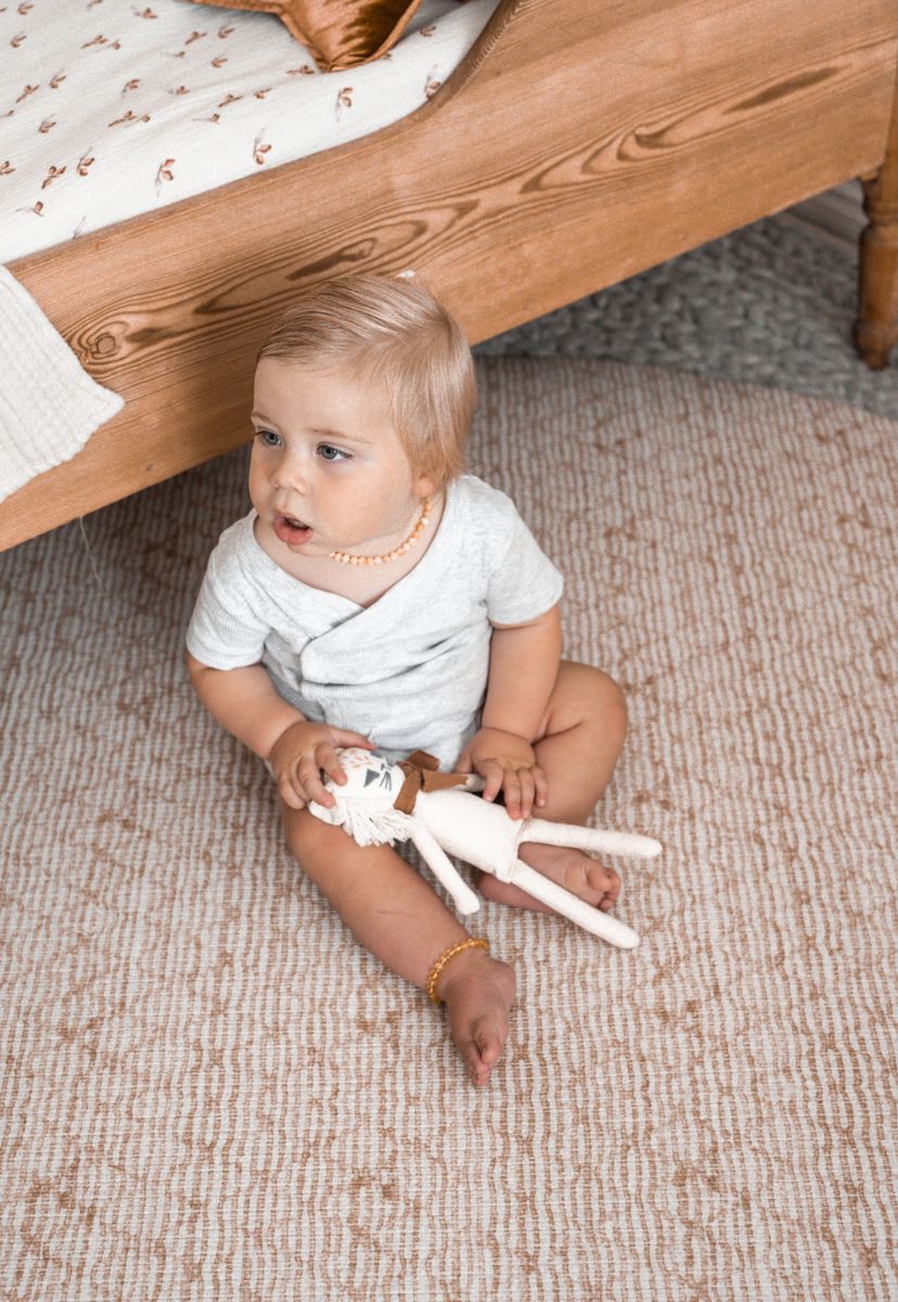 The best neutral padded foam baby play mats that are waterproof, eco-friendly and non-toxic and round.