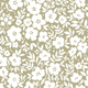 Sage Floral Pouch Bag